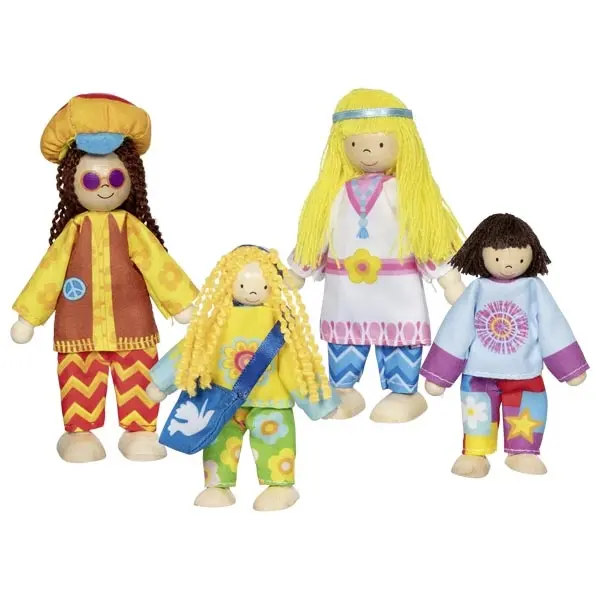 Famille de poupées flexibles "Love & Harmony"