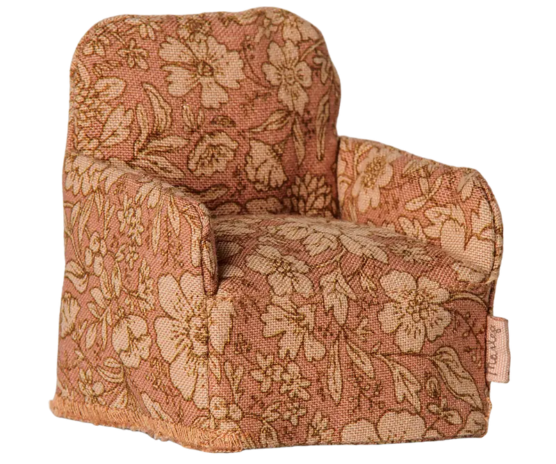 Fauteuil souris à fleurs