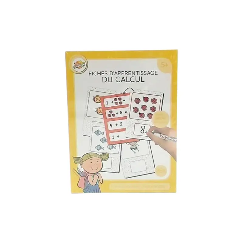Fiches d'apprentissage du calcul