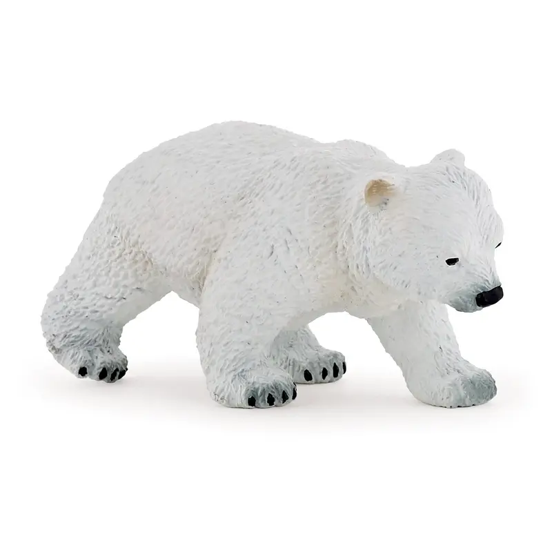 Figurine Bébé ours polaire marchant