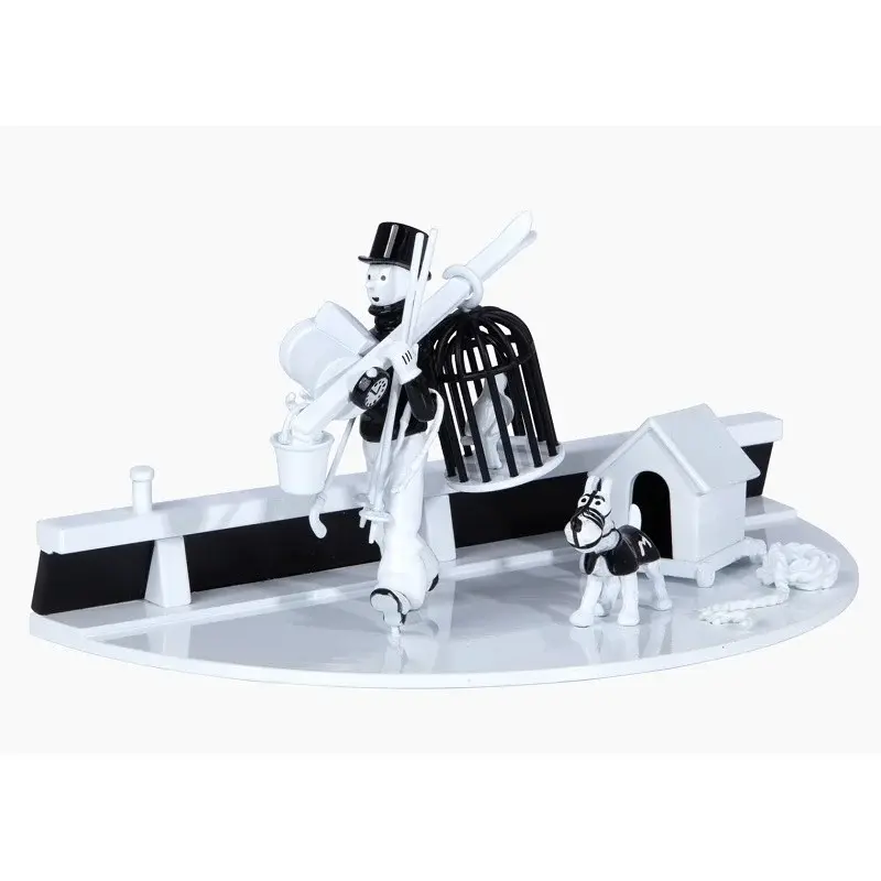 Figurine Bric à Brac noir et blanc - Cigares du Pharaon