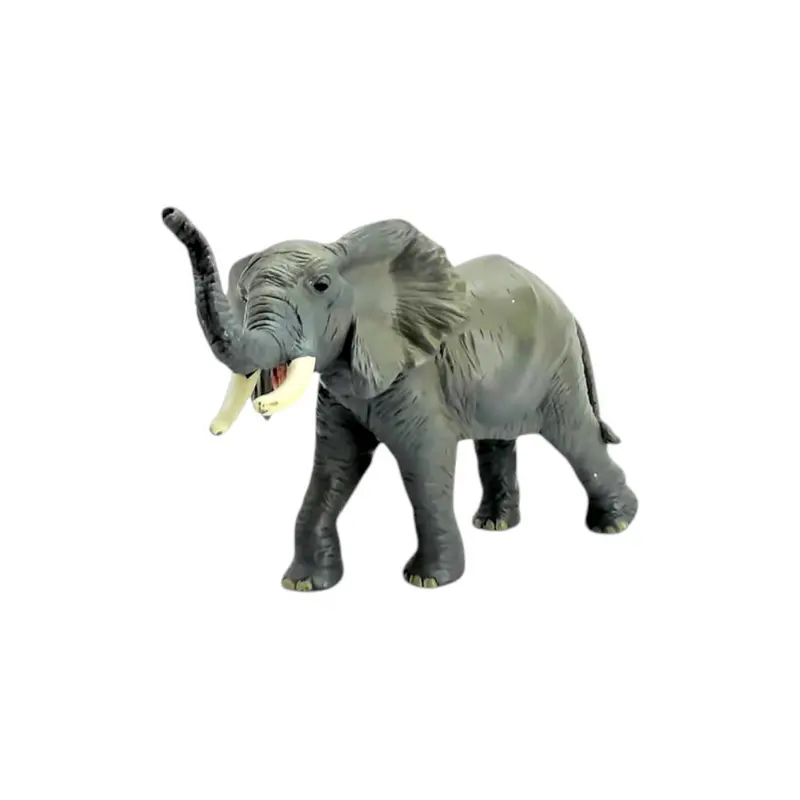 Figurine - Eléphant d'Afrique trompe levée