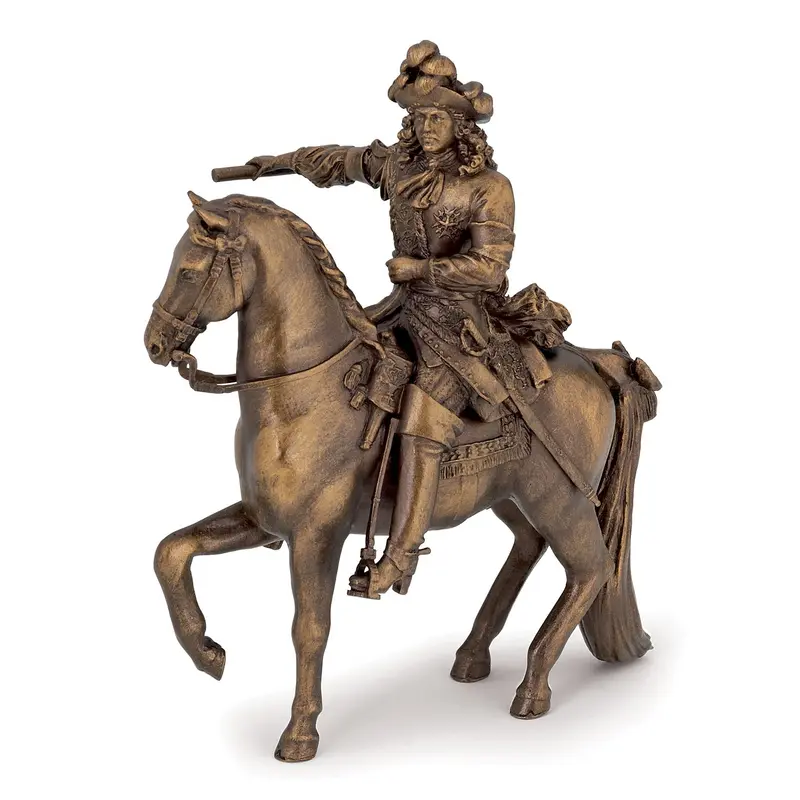 Figurine Louis XIV sur son cheval