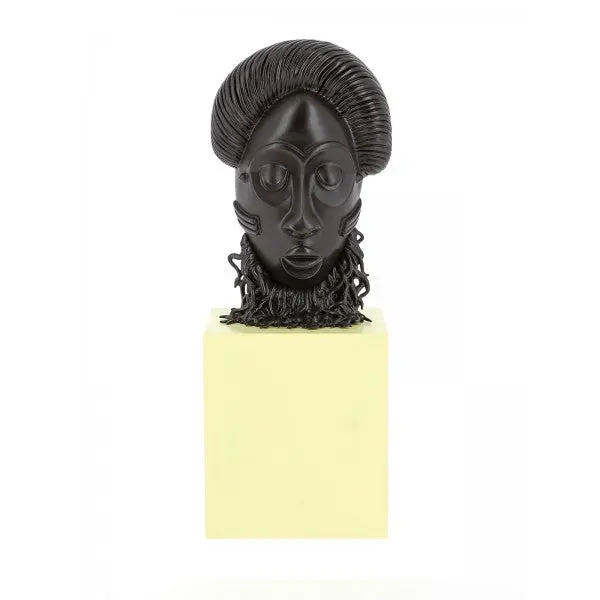Figurine Masque Africain résine - Collection Tintin Musée Imaginaire