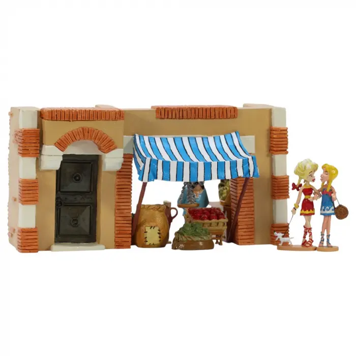 Figurine métal Boutique Astérix - Le primeur de Nicae