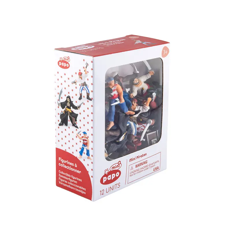 Figurine Mini PLUS Pirates & corsaires, 12 pièces