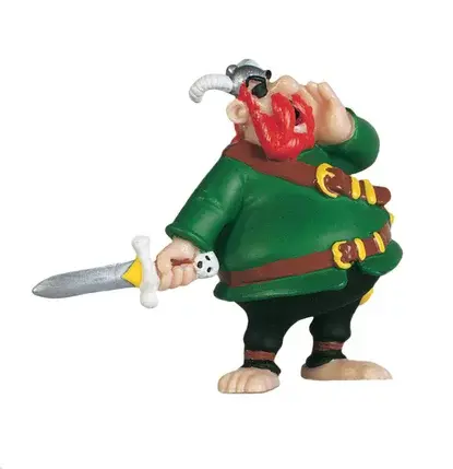 Figurine PVC Barbe-Rouge - Astérix
