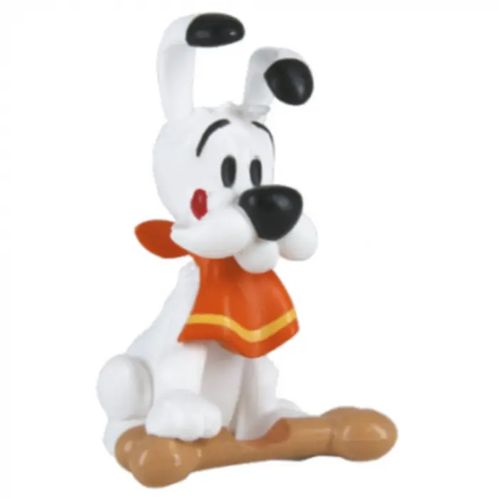 Figurine PVC - Idéfix en train de manger son os