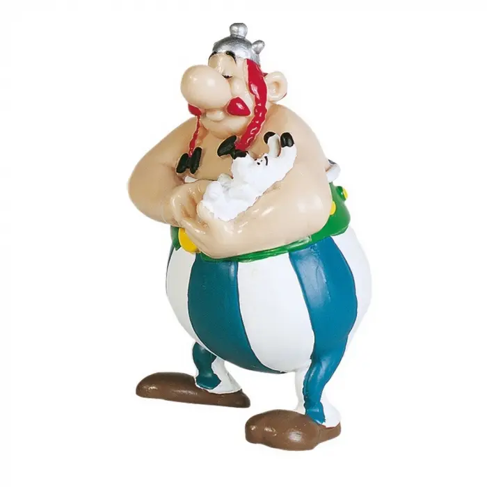 Figurine PVC Obélix avec Idéfix - Astérix