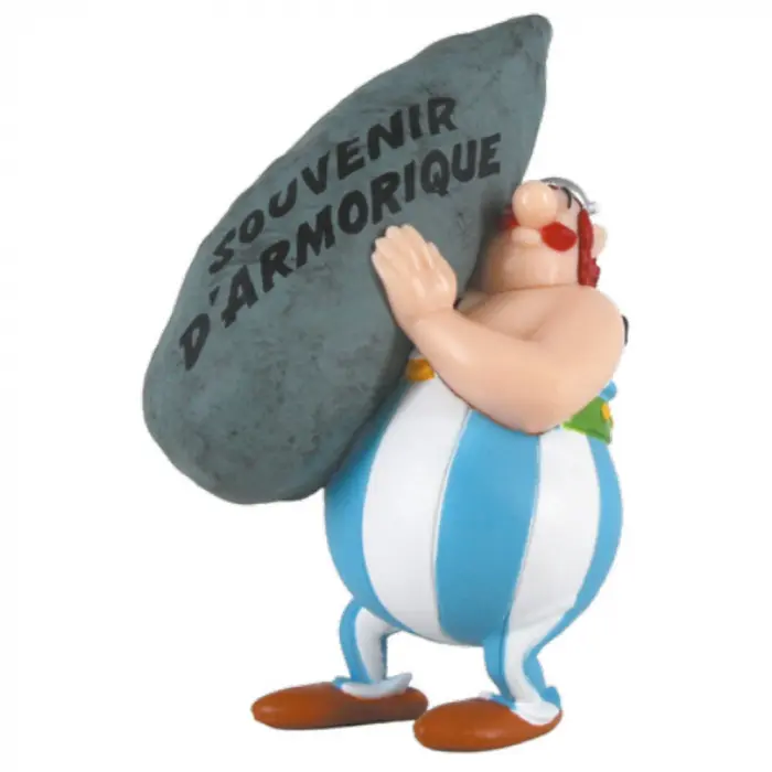 Figurine PVC - Obélix Souvenir d'Armorique