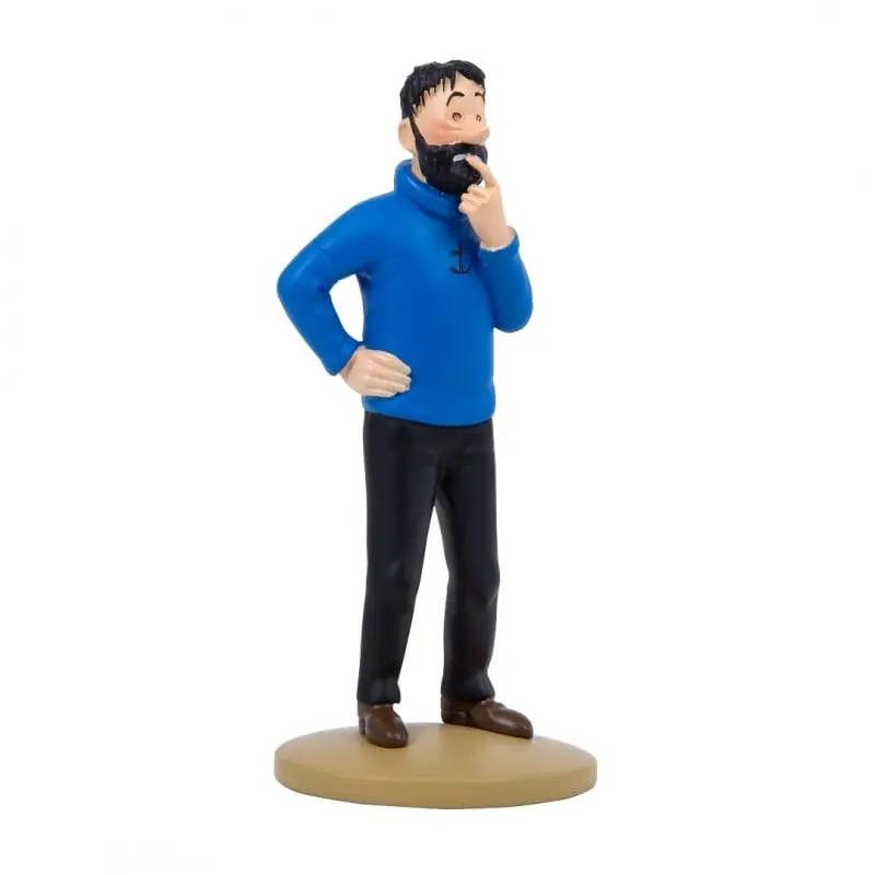 Figurine résine Tintin 12 cm - Capitaine Haddock dubitatif