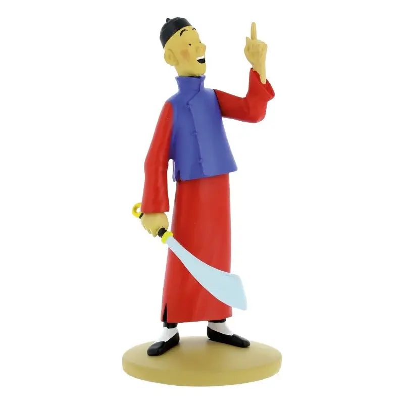 Figurine résine Tintin 12 cm - Didi est fou