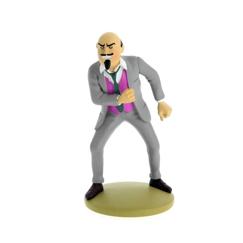 Figurine résine Tintin 12 cm - Docteur Müller