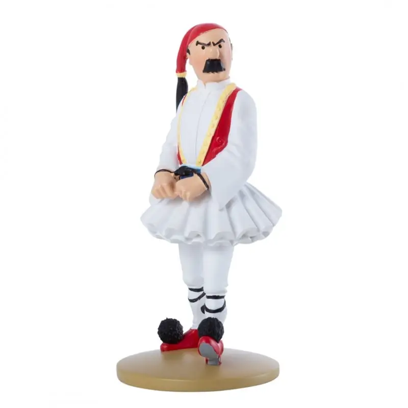 Figurine résine Tintin 12 cm - Dupond Syldavie