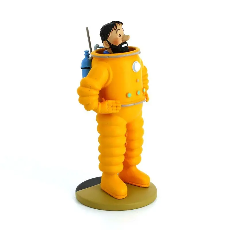 Figurine résine Tintin 12 cm - Haddock cosmonaute