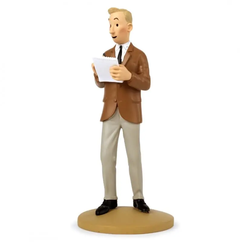 Figurine résine Tintin 12 cm - Hergé reporter