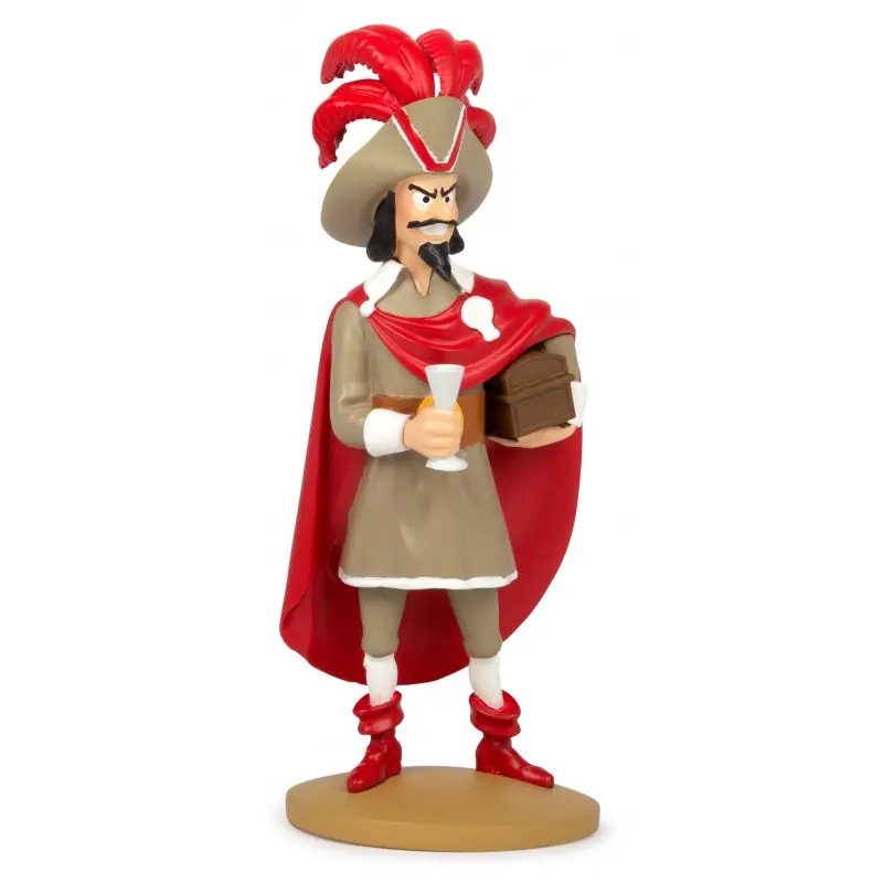 Figurine résine Tintin 12 cm - Rackham le Rouge résine