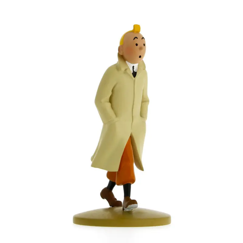 Figurine résine Tintin 12 cm - Tintin trench