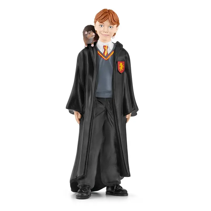 Figurine Ron Weasley avec Croûtard - Harry Potter