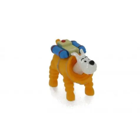Figurine Tintin PVC - Milou cosmonaute