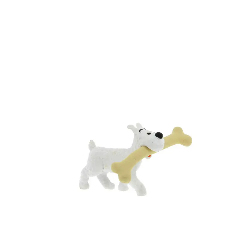 Figurine Tintin PVC - Milou os marchant