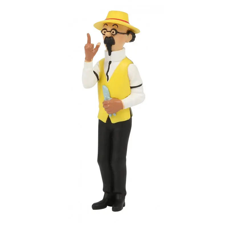 Figurine Tintin PVC - Professeur Tournesol jardinier