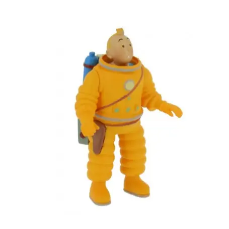 Figurine Tintin PVC - Tintin cosmonaute