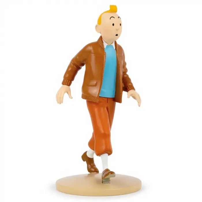 Figurine Tintin veste d'aviateur - Résine 12 cm