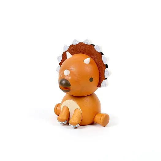 Figurine Tricératops bobblehead à tête oscillante
