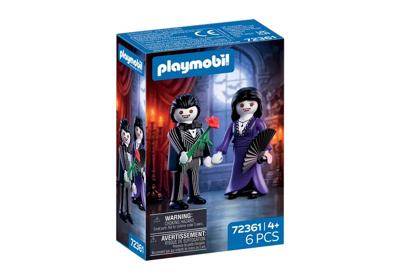 Figurines couple de vampires