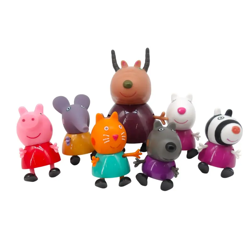 Figurines - Peppa Pig à l'école - x7