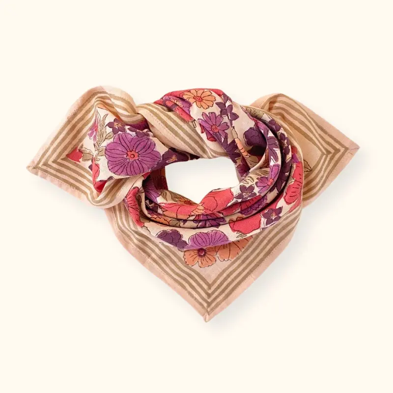 Foulard Manika Joy Macadamia - Apaches Collections