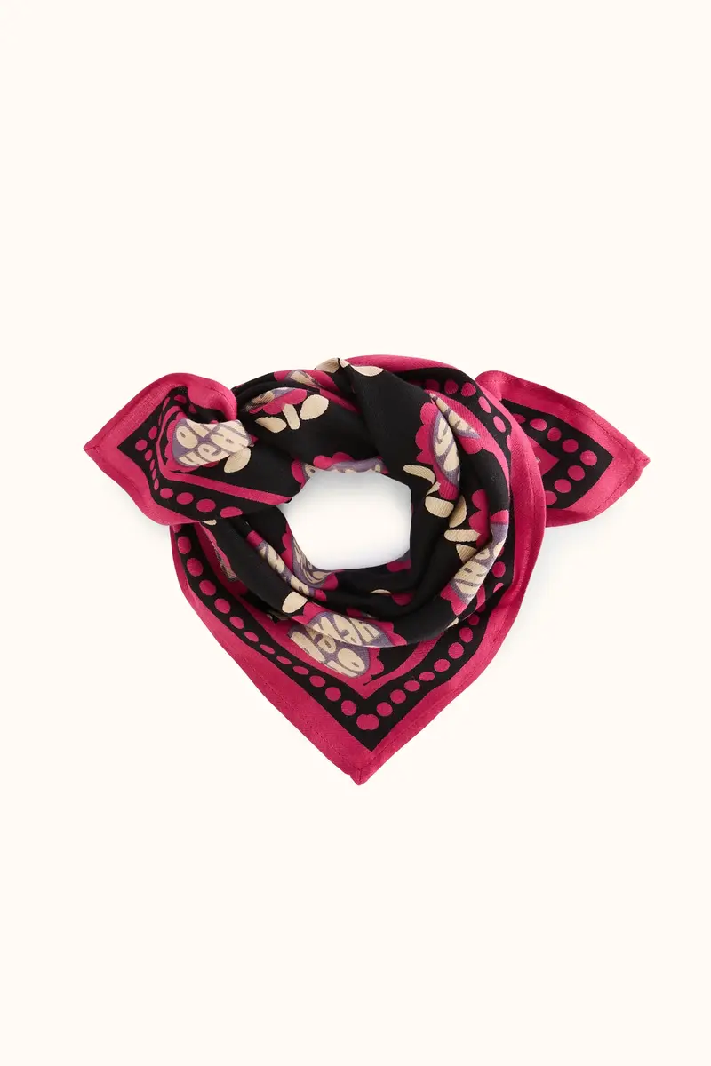 Foulard Manika Yeah Coal - Apaches Collections