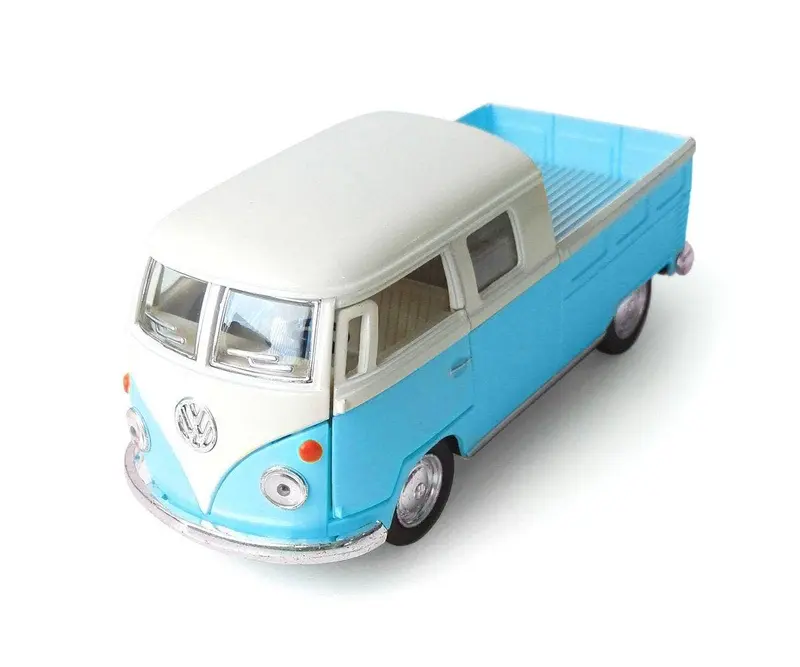 Fourgonnette Jouet Pick Up Vw 1963 Bleu