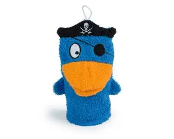 Gant de Toilette Canard Pirate
