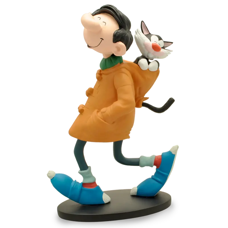 Gaston Lagaffe résine - Gaston duffle coat