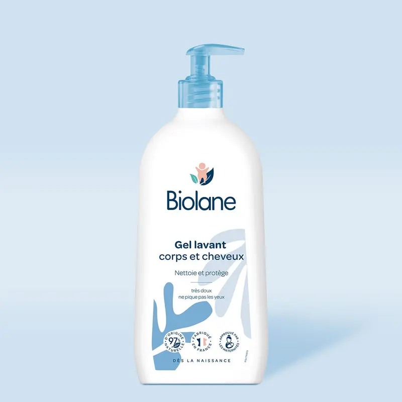 Gel lavant bébé corps et cheveux 2 en 1