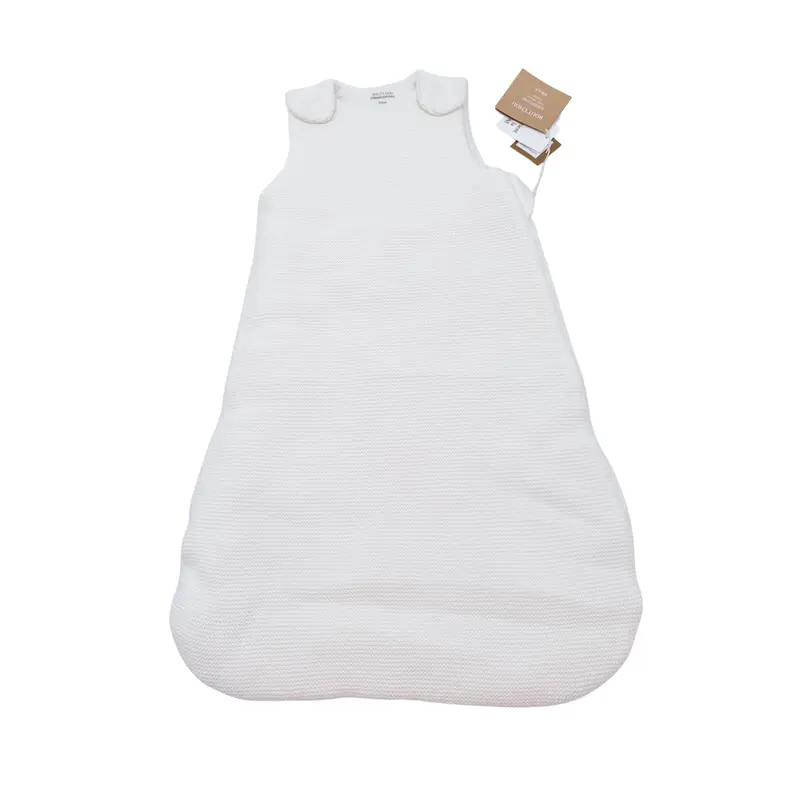 Gigoteuse blanche en maille texturée TOG 3,5 - 0-6 mois