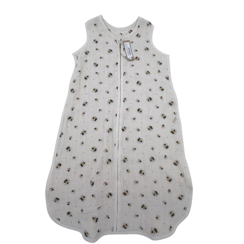 Gigoteuse gaze de coton fleurs TOG1 — 3-18 mois