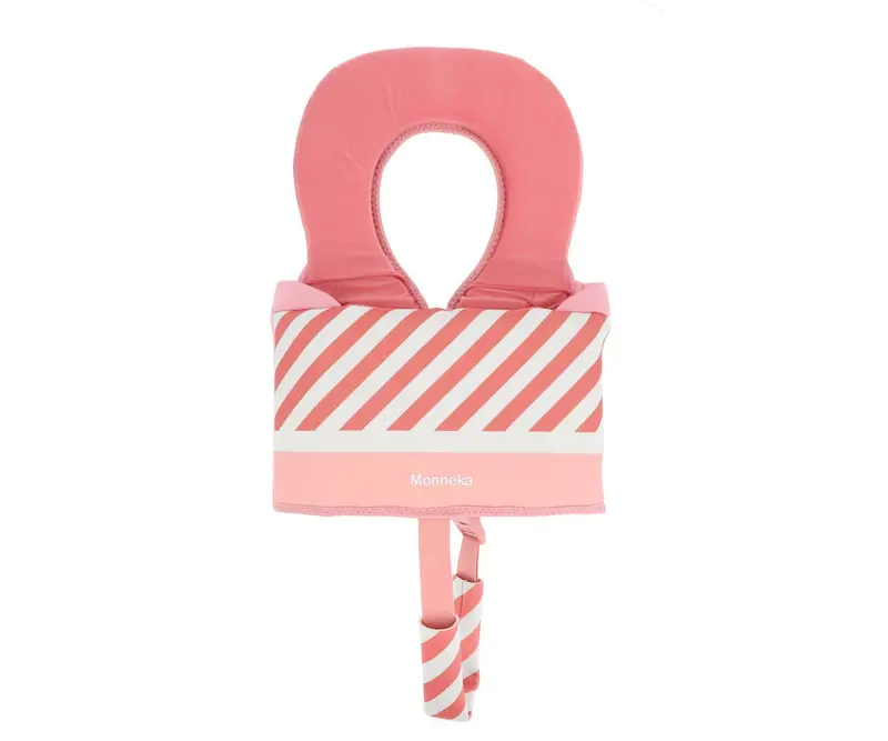 Gilet de flottation et d'apprentissage Stripes Bloom & Blush
