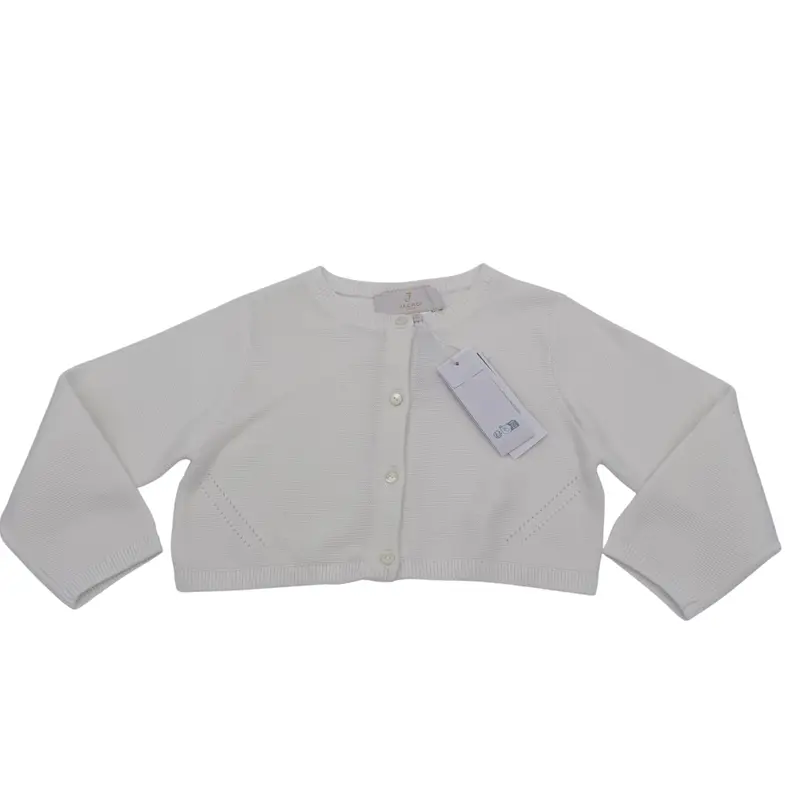 Gilet écru en maille — 36 mois