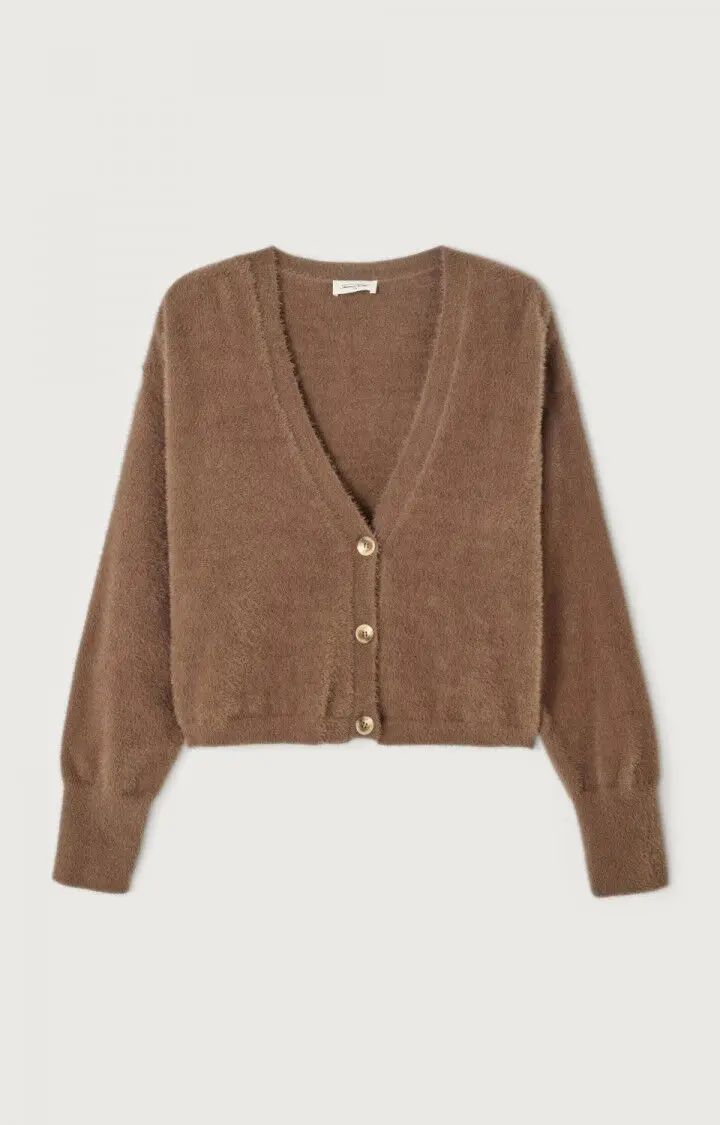 Gilet Pluzy Brun - American Vintage