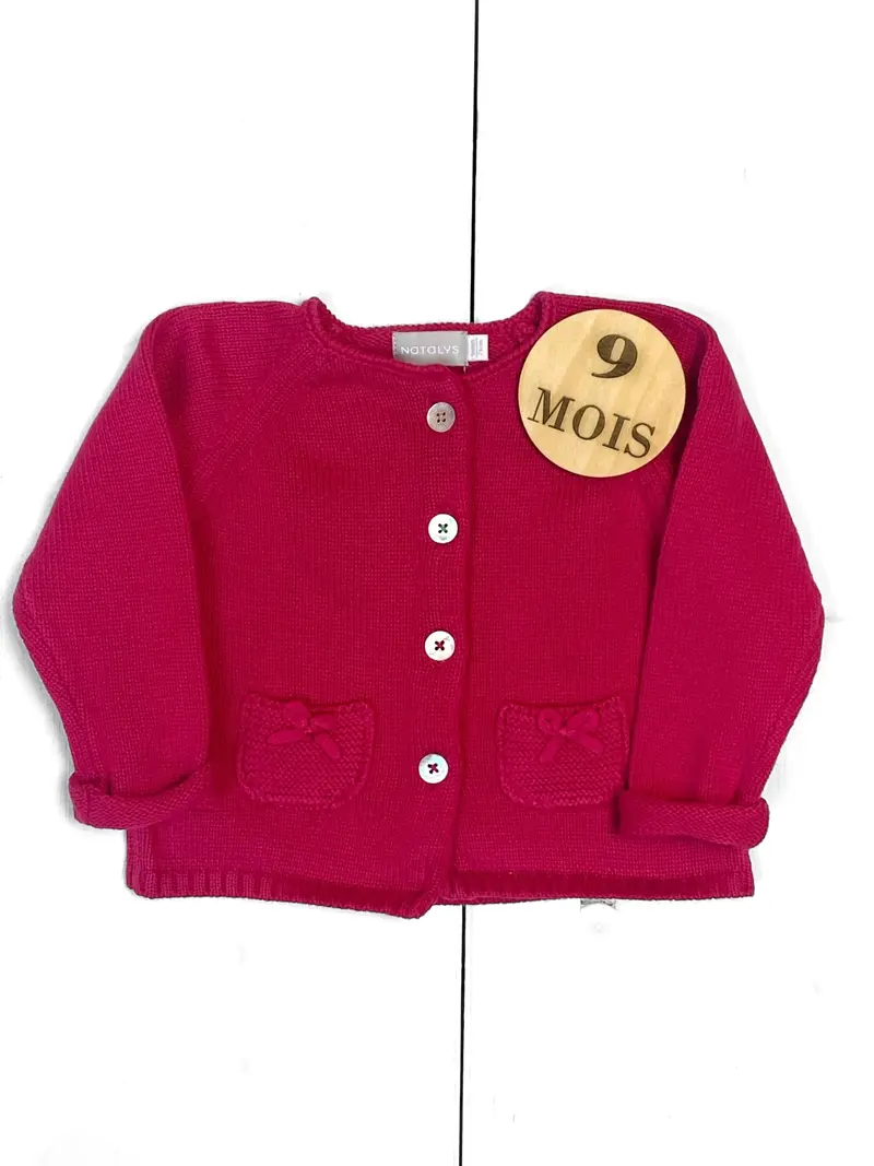 Gilet rose, Natalys
