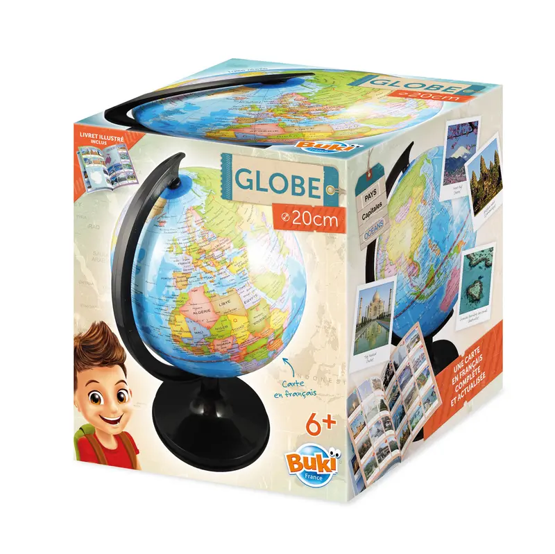 Globe terrestre 20cm