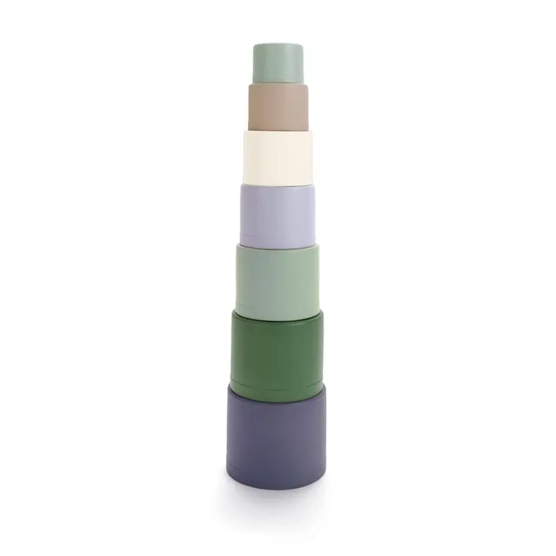 Gobelets empilables bébé - plastique bio, 7 pièces