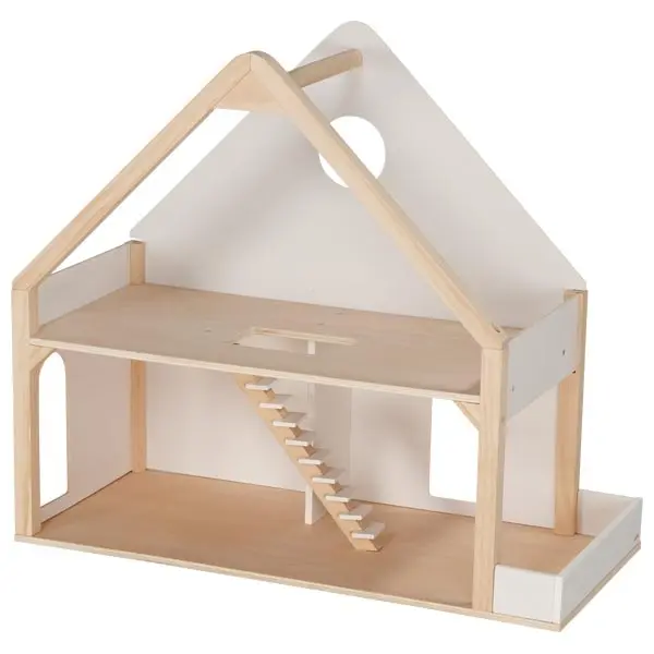 Grande maison de poupées en bois 2 niveaux