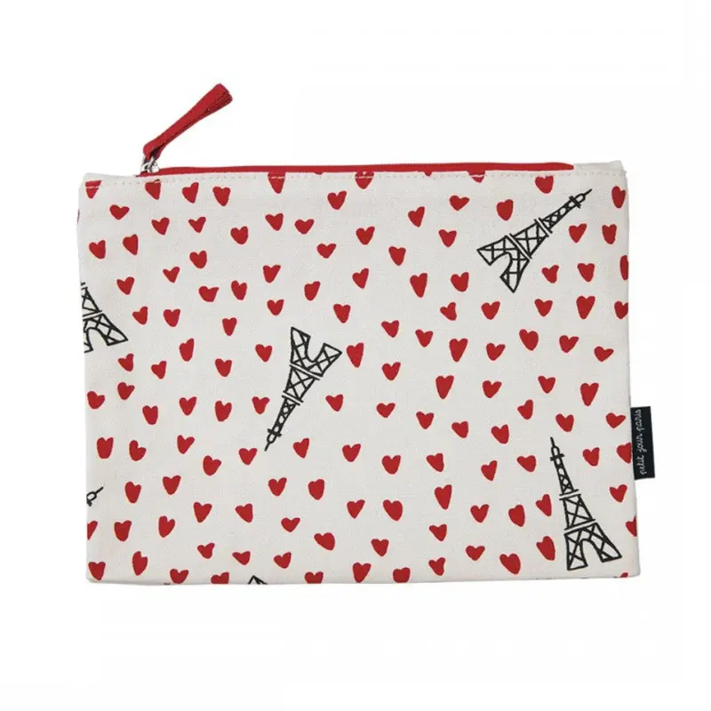 Grande pochette Cœurs