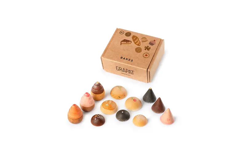 Grapat Bakes - Pains et Cookies - Lot de 12