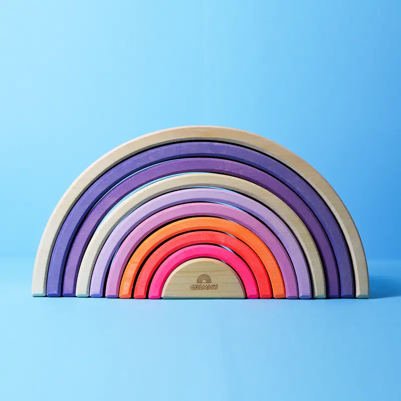 GRIMM's NEON Arc-en-ciel Rose Néon - 10 pièces