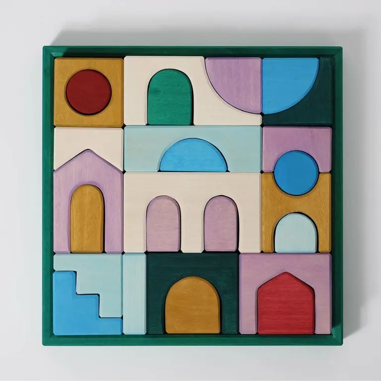 Grimms Tiny Art Collection Set de Construction Floors